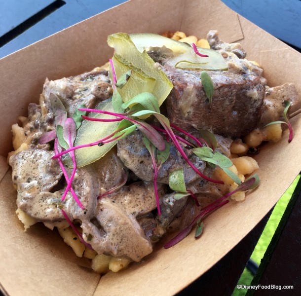 Braised Beef Stroganoff with