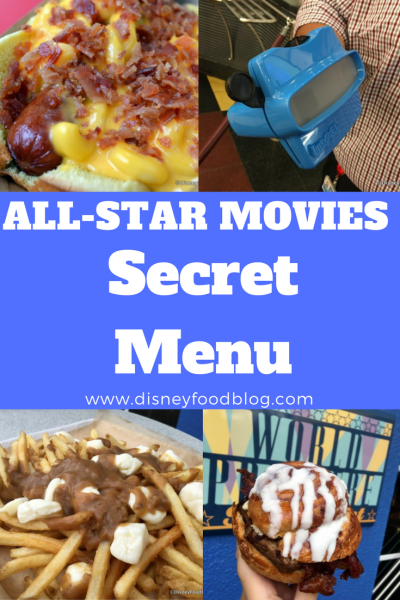 All Star Movies Resort SECRET MENU in Walt Disney World!!!