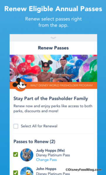 My Disney Experience App screenshot