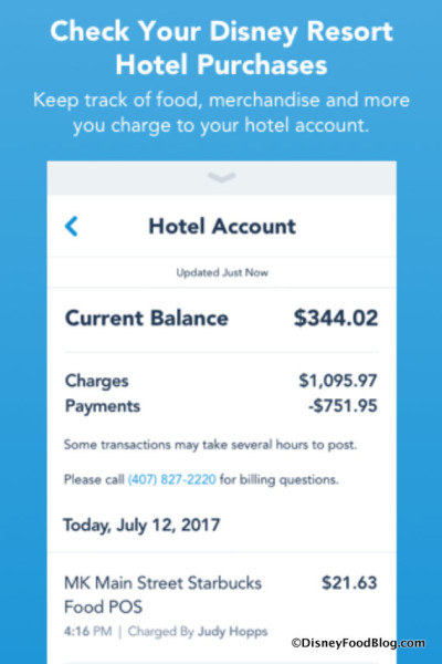 My Disney Experience App screenshot