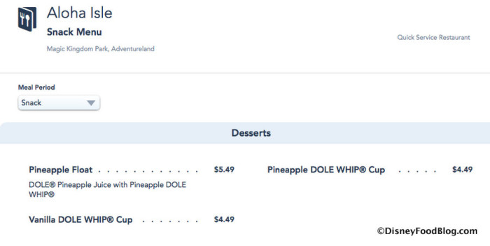 Disney World website screenshot