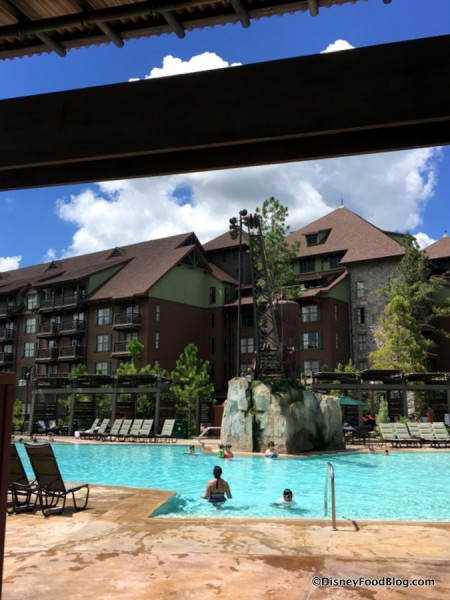 Wilderness Lodge Boulder Ridge pool 2