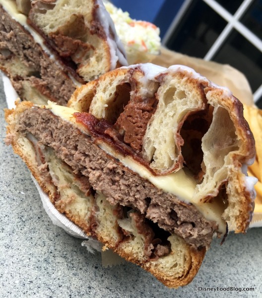 Cinnamon Bun Burger