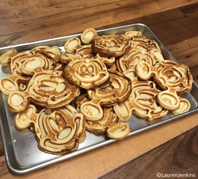 We LOVE Mickey Waffles! 