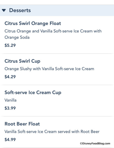 Sunshine Tree Terrace Online Menu