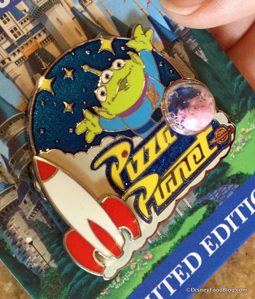 A Piece of Walt Disney World History Toy Story Pizza Planet Pin
