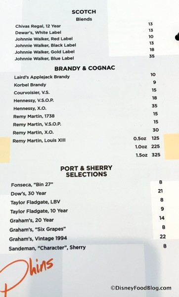 Phins Menu