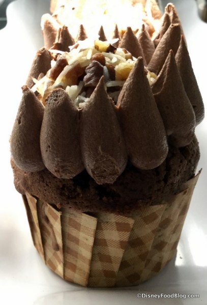 German Chocolate Cupcake