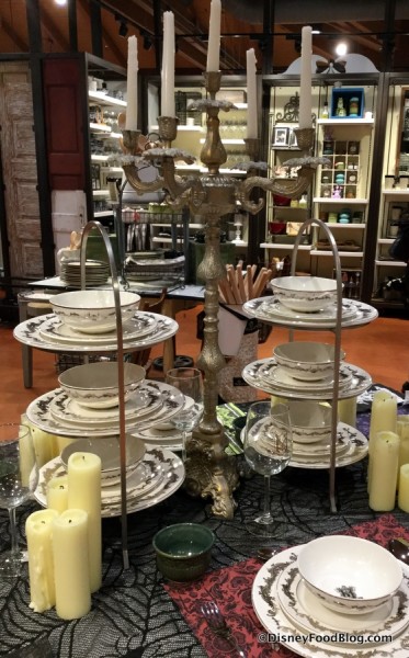 Haunted Mansion Dining Display