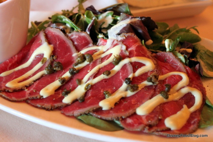 Beef Carpaccio -- Up Close