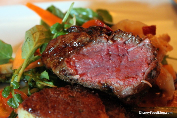 Charred Filet of Beef -- Inside