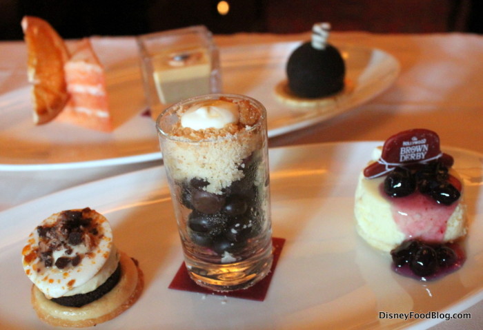 Brown Derby Dessert Trio