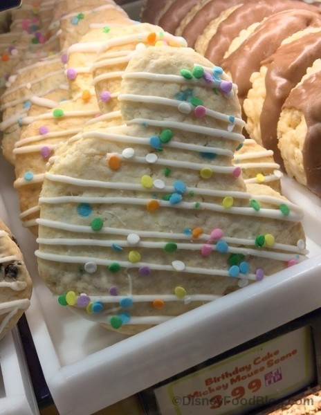 Mickey Birthday Cake Scone at Goofy's Candy Co.