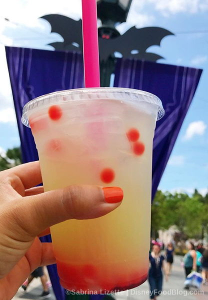 Green Apple Spell Lemonade with Cherry Drops