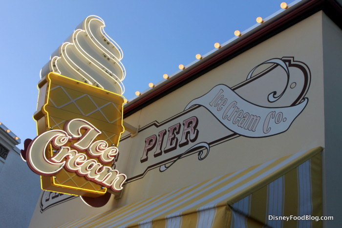 Paradise Pier Ice Cream