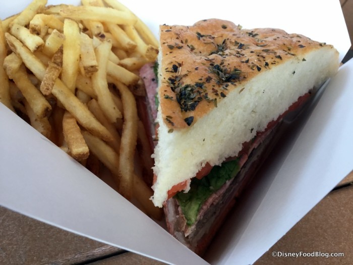 Big Kahuna Sandwich with French Fries