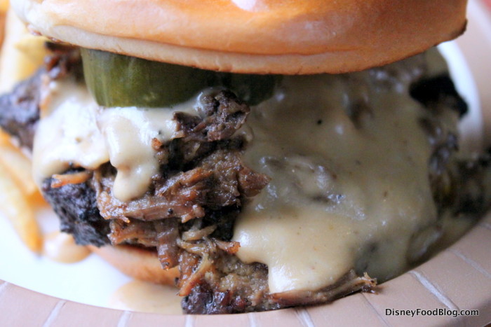 Prime Rib, Abita Beer Cheese Fondue, Pickles