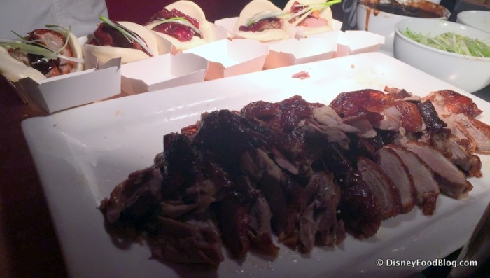 Lighting -- Bad. Food -- Delish. Peking Duck and Bao