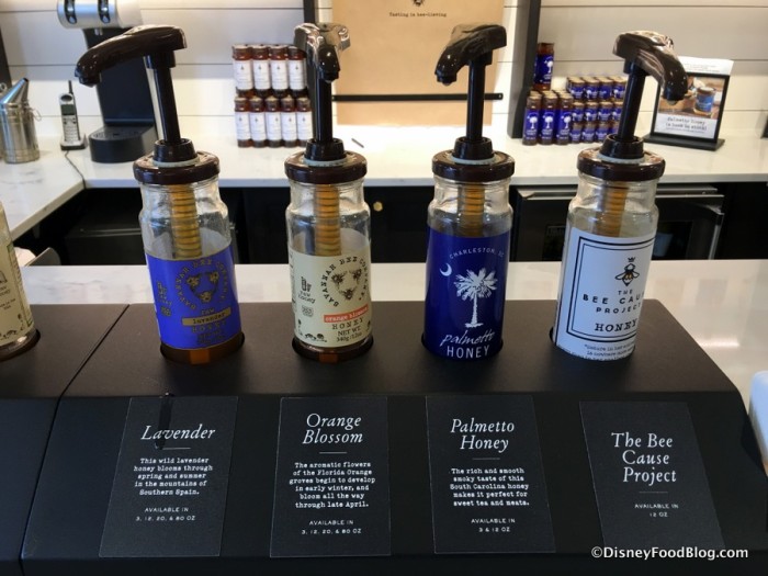 Sample Honey Bottles