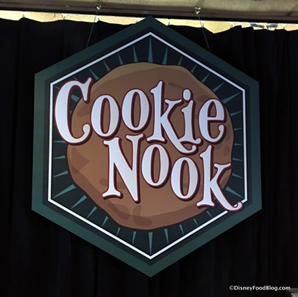 Cookie Nook sign