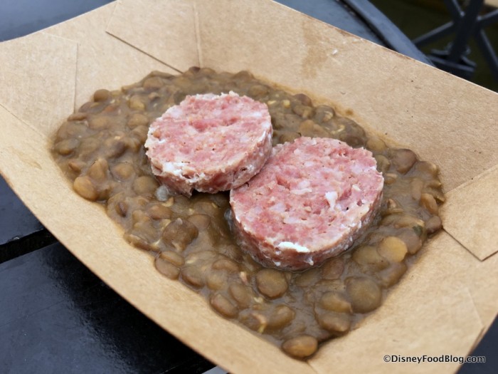 Italian Salami Sliced with Lentis