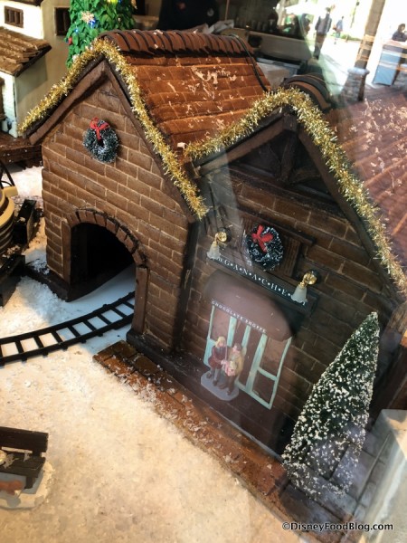 Gingerbread Display at Amorette’s Patisserie