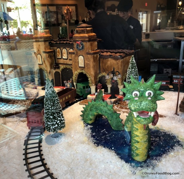 Gingerbread Display at Amorette’s Patisserie