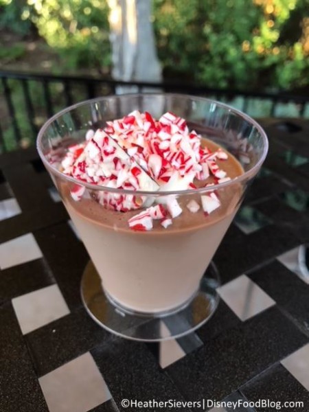 Milk Chocolate Candy Cane Pot de Creme