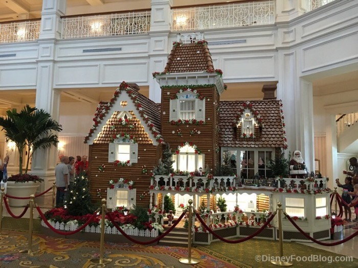 2017 Grand Floridian Gingerbread House