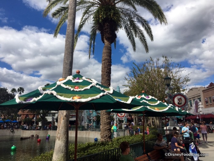 Christmas Tree Umbrellas