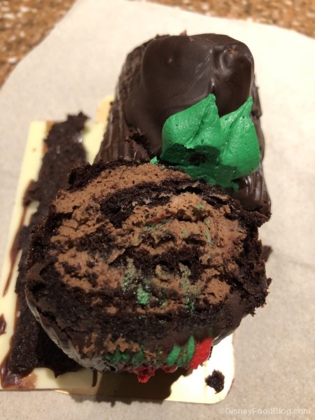 Interior of Yule Log