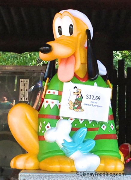Pluto Christmas Popcorn Bucket