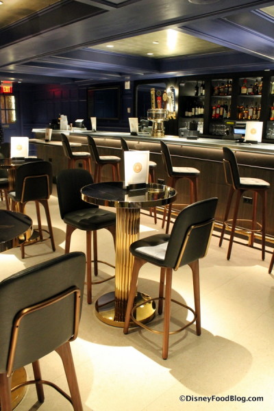 Ale & Compass Bar Area Seating