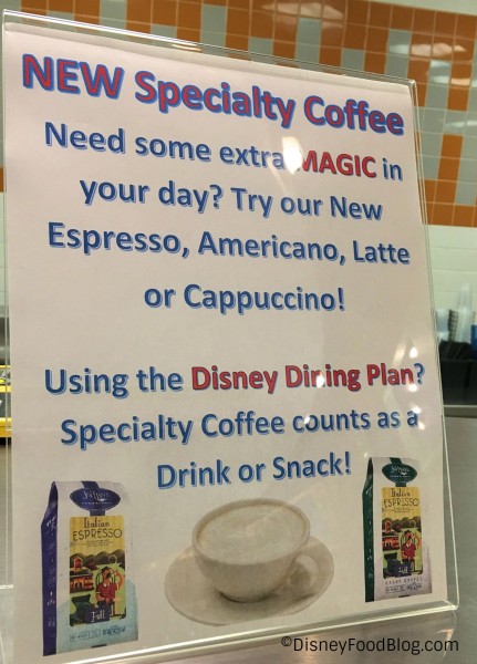 Coffee Drinks replace smoothies