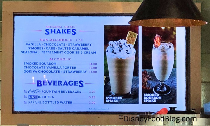 Shakes at D-Luxe Burger