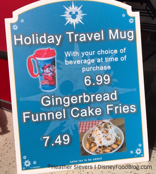 Gingerbread Funnel Cake Fries! 