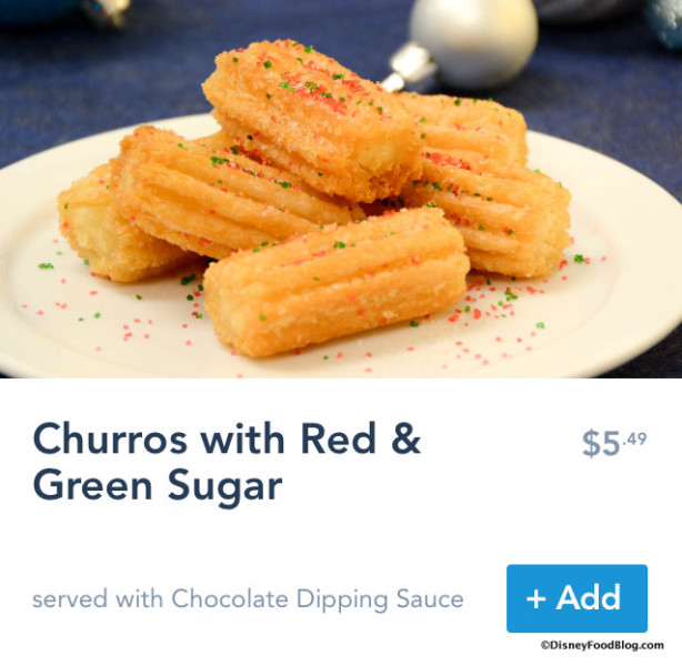 Churros on Mobile Order