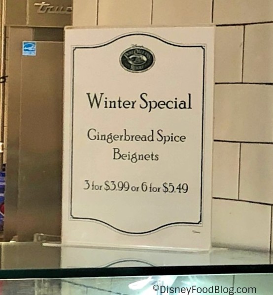 Gingerbread Beignets