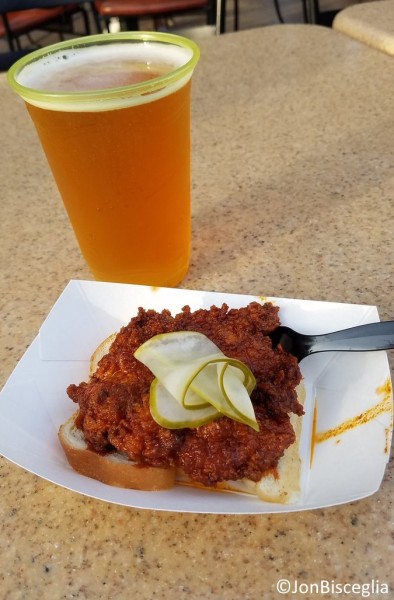 Nashville Hot Turkey and Beer - a great combo!