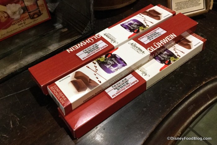 Gluhwein Chocolate Bars