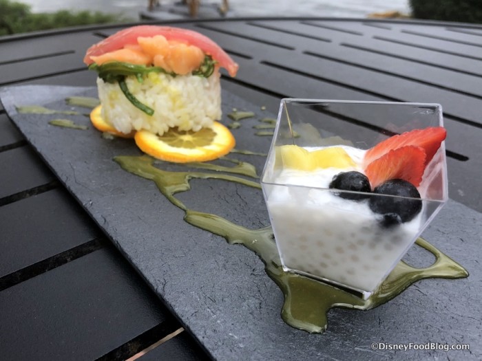 Chirashi Sushi and Haupia Pearl