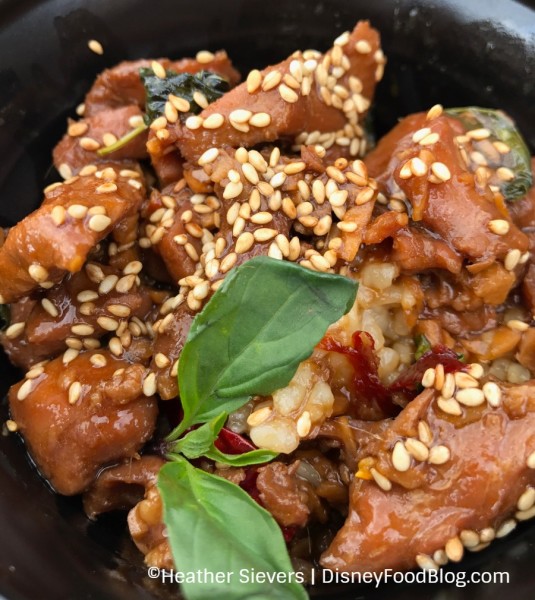 Three Cup Chicken at China's Lunar New Year Booth