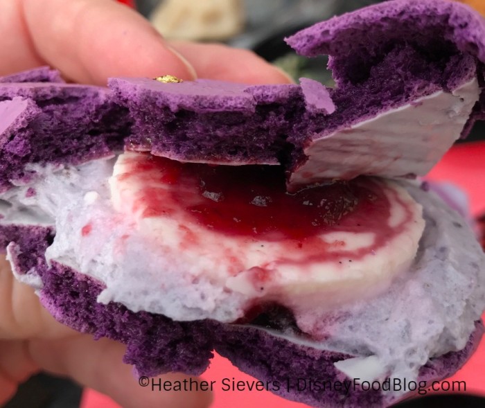 Inside the Purple Sweet Potato Macaron
