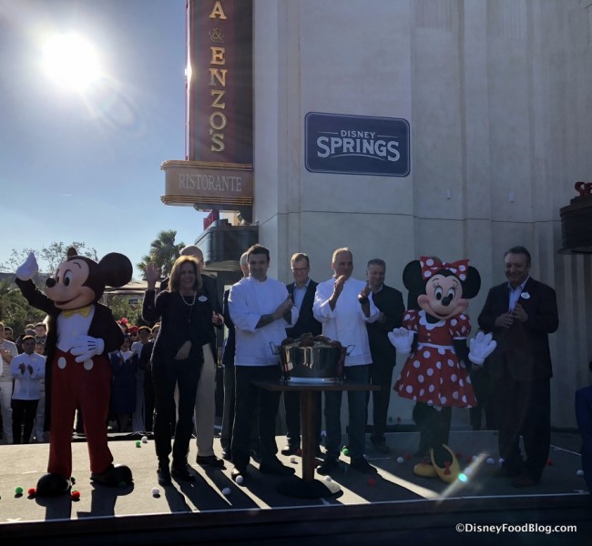 Dedication of Maria & Enzo's Ristorante