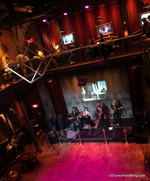 Floor Cleared for Dancing Just Before 10 PM