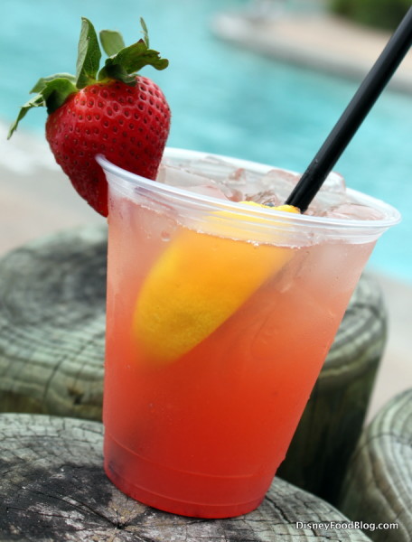 Bourbon and Strawberry Sour