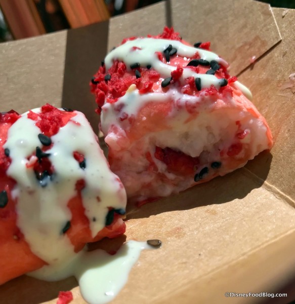 Strawberry and Coconut Rice Frushi