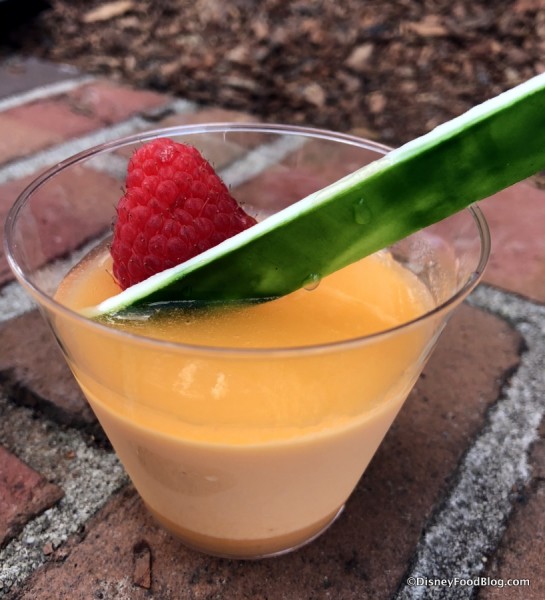 Panna Cotta al Melone: Cantaloupe Panna Cotta
