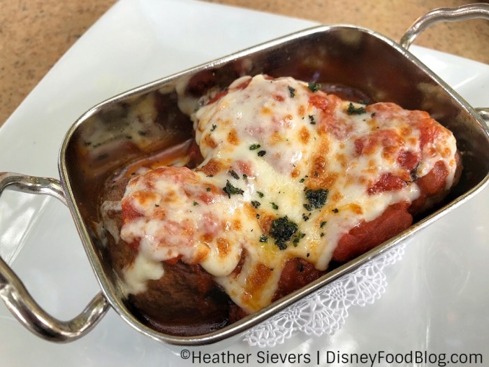 Meatballs at Alfresco Tasting Terrace