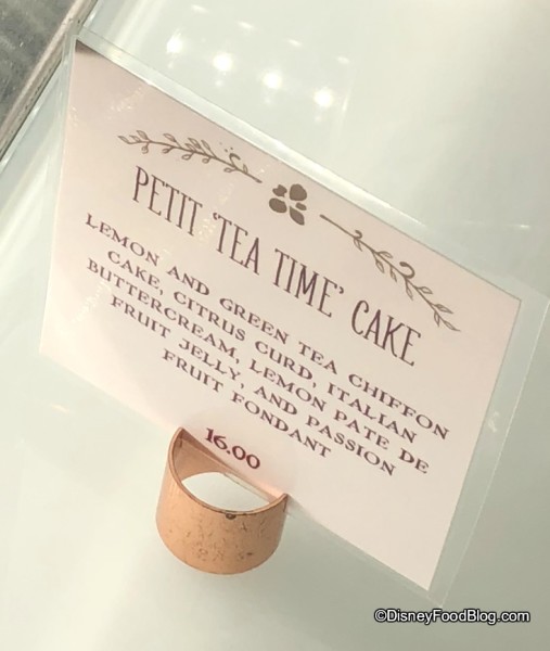 Petite Tea Time Cake at Amorette's Patisserie